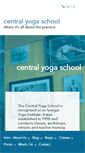 Mobile Screenshot of centralyoga.com.au